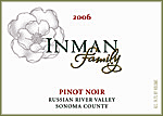 Inman 2006 Russian River Valley Pinot Noir